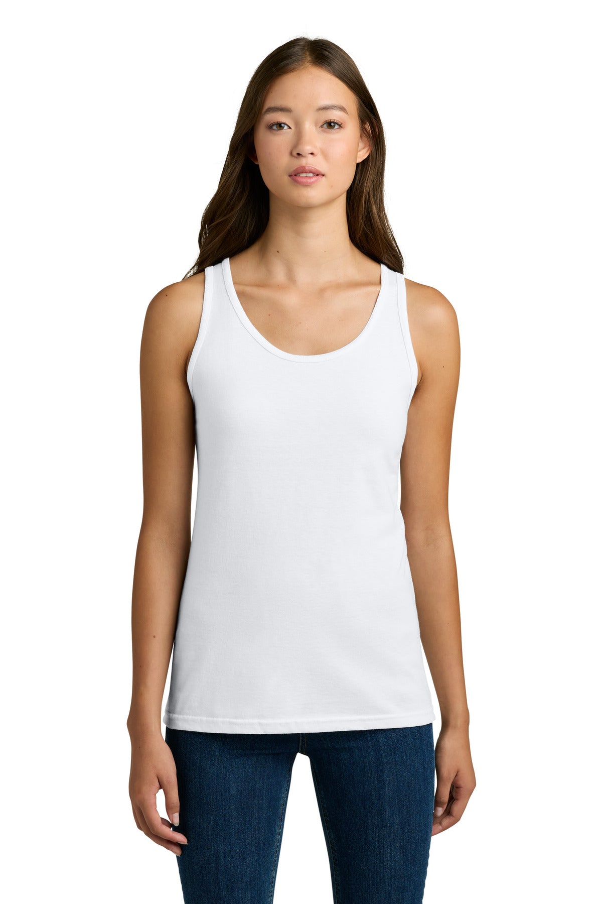 Custom Embroidered or DTF Printed - Gildan Softstyle ®  Junior Fit Tank Top. 64200L