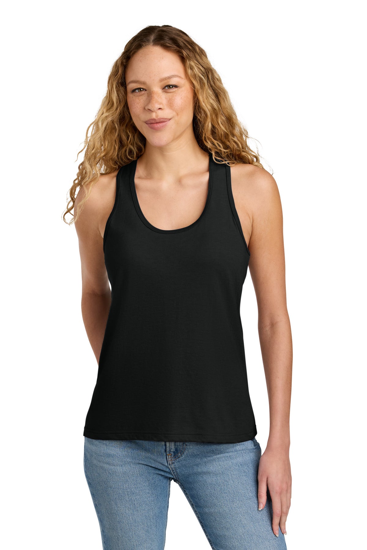 Custom Embroidered or DTF Printed - Gildan ®  Softstyle ®  Women's CVC Racerback Tank 64220LCVC