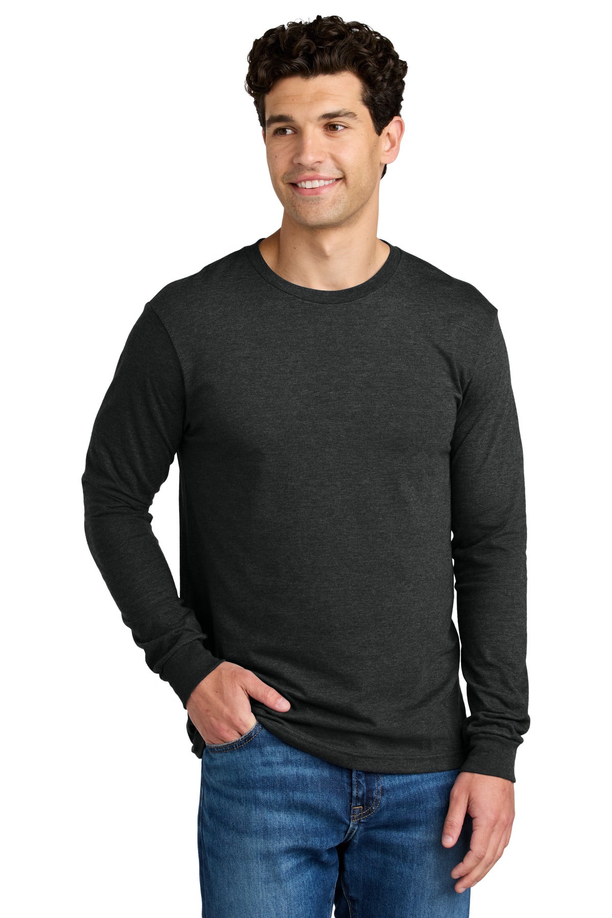 Custom Embroidered or DTF Printed - Gildan ®  Softstyle ®  CVC Long Sleeve Tee 64440CVC