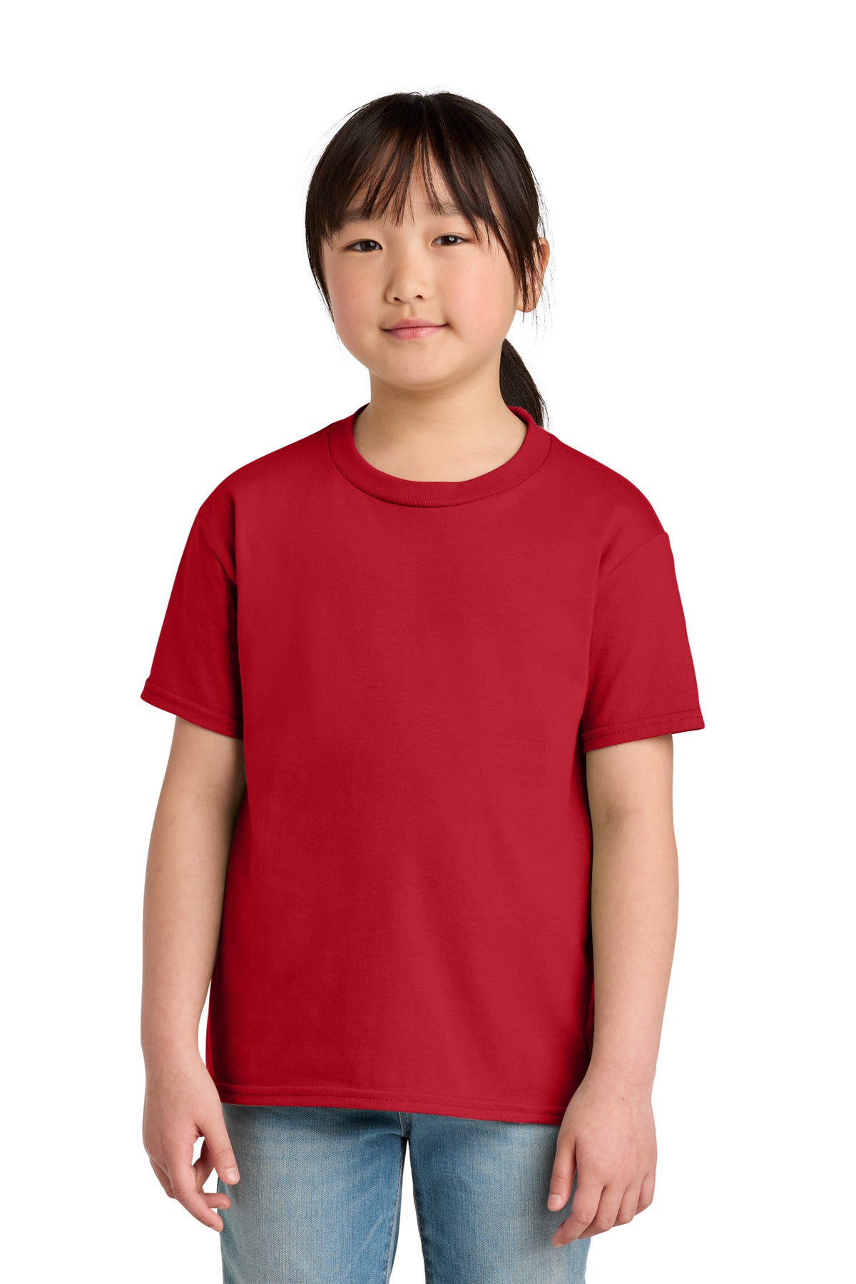 Custom Embroidered or DTF Printed - Gildan ®  Youth Softstyle ®  Midweight Tee 65000B