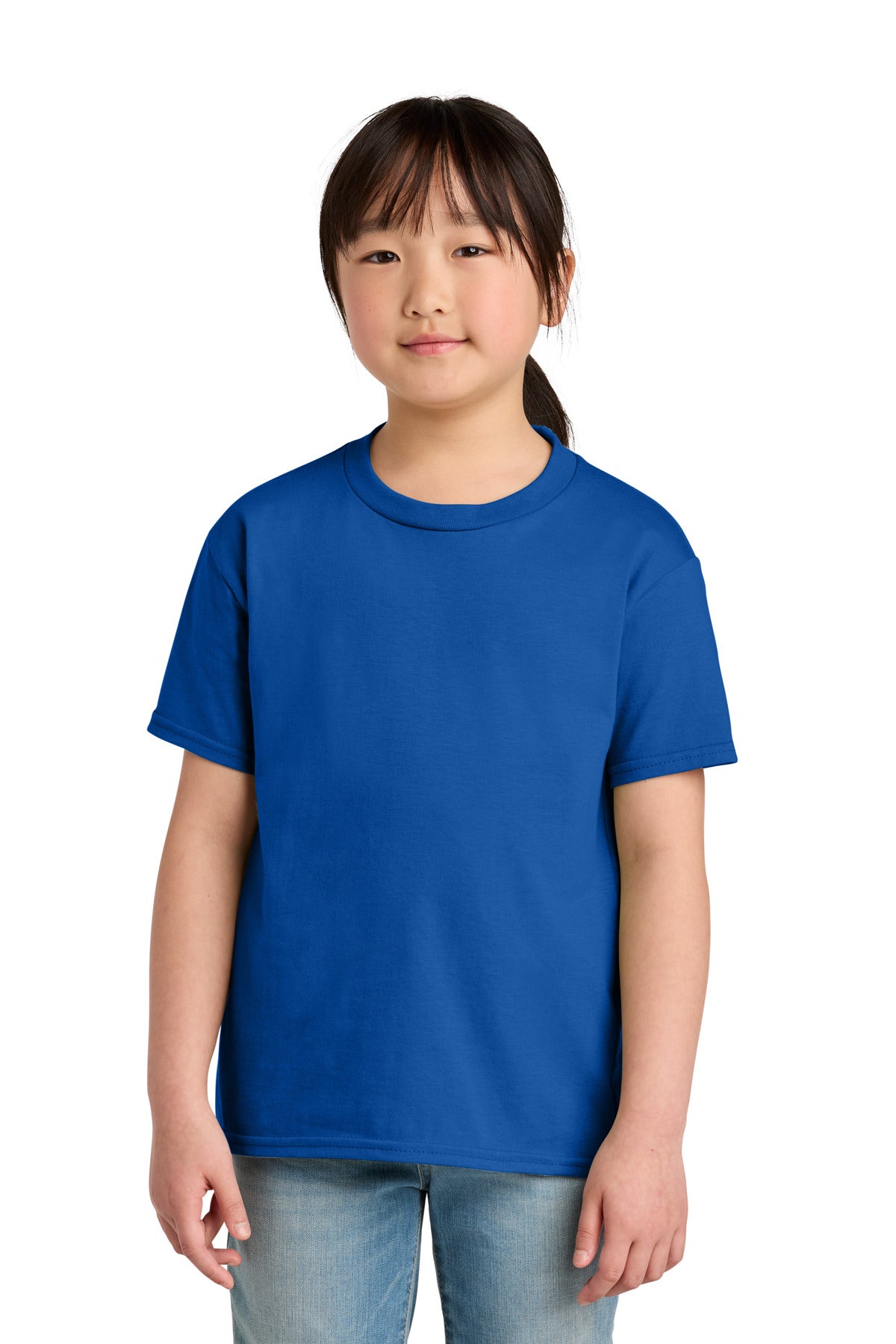 Custom Embroidered or DTF Printed - Gildan ®  Youth Softstyle ®  Midweight Tee 65000B