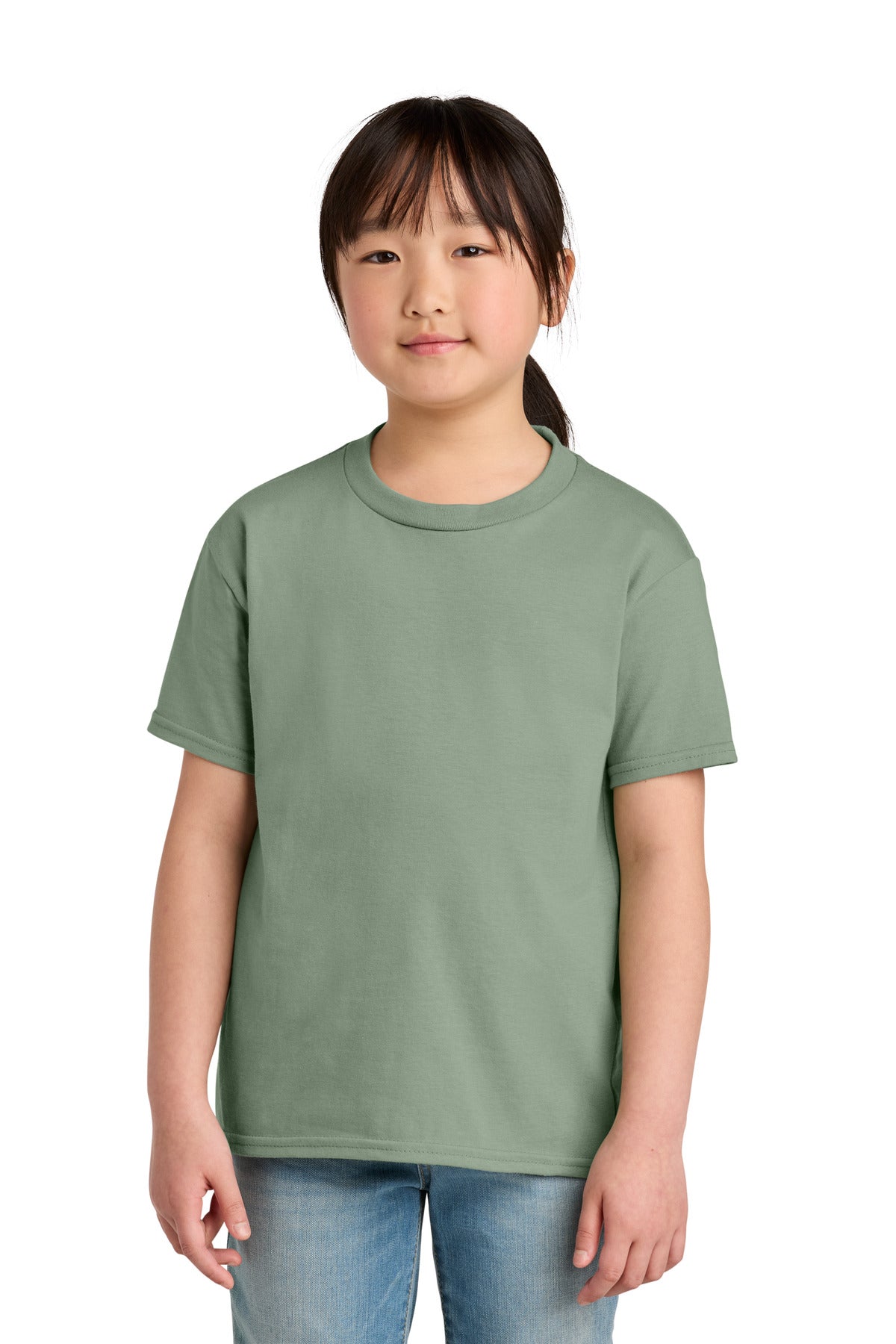 Custom Embroidered or DTF Printed - Gildan ®  Youth Softstyle ®  Midweight Tee 65000B