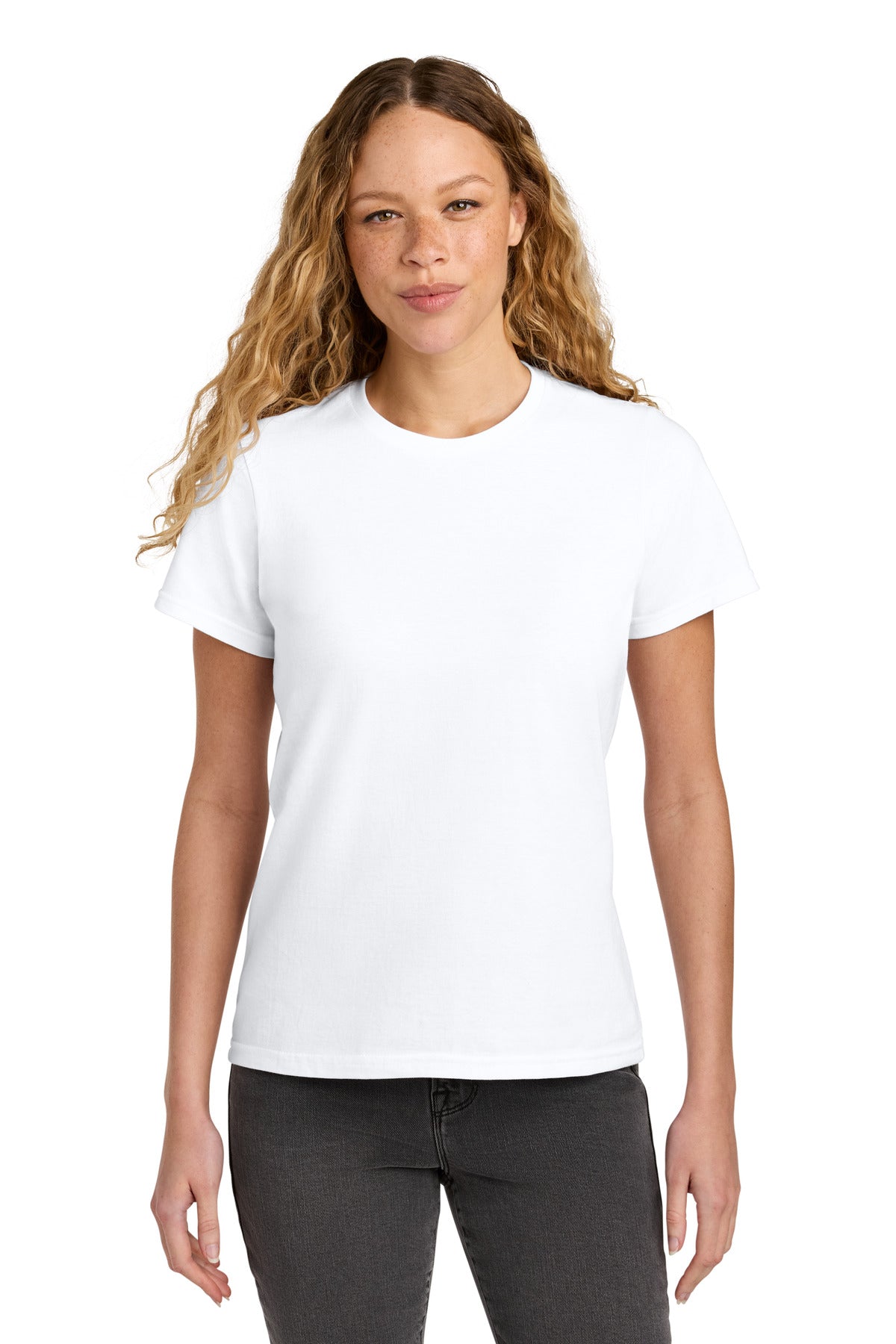 Custom Embroidered or DTF Printed - Gildan ®  Women's Softstyle ®  Midweight Tee 65000L