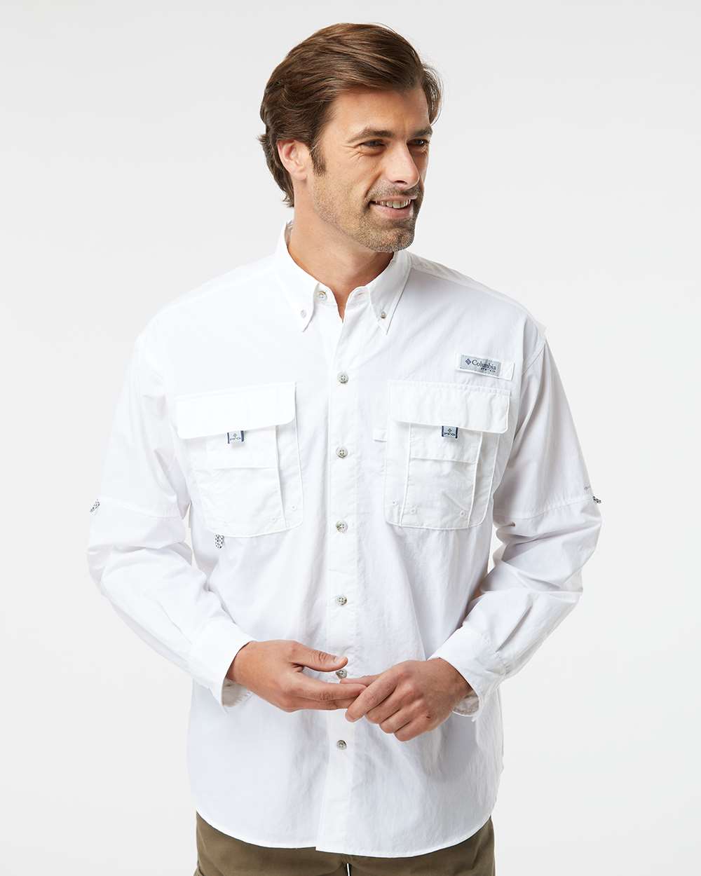 Custom Embroidery - Columbia - PFG Bahama™ II Long Sleeve Shirt - 101162