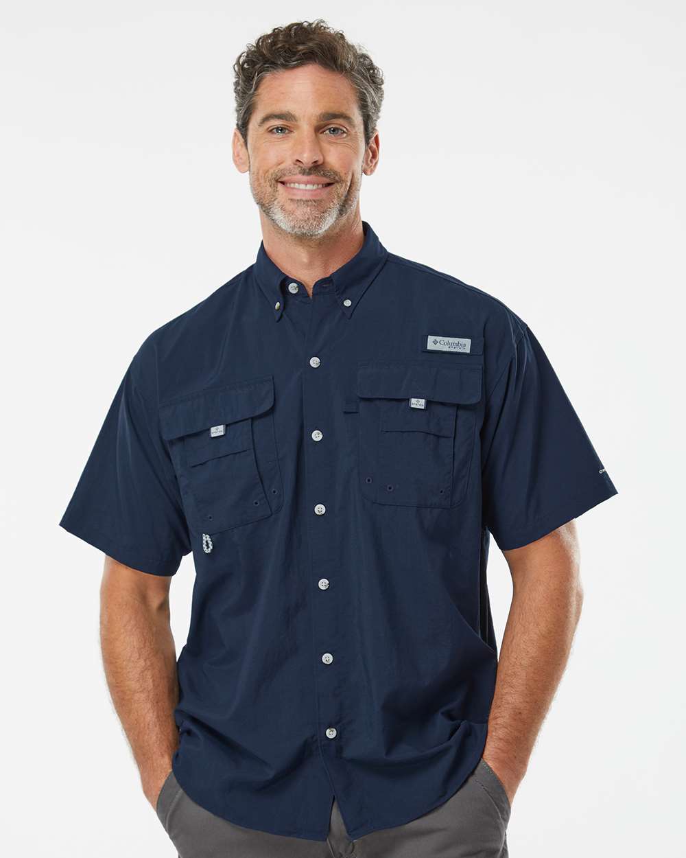 Custom Embroidery - Columbia - PFG Bahama™ II Short Sleeve Shirt - 101165