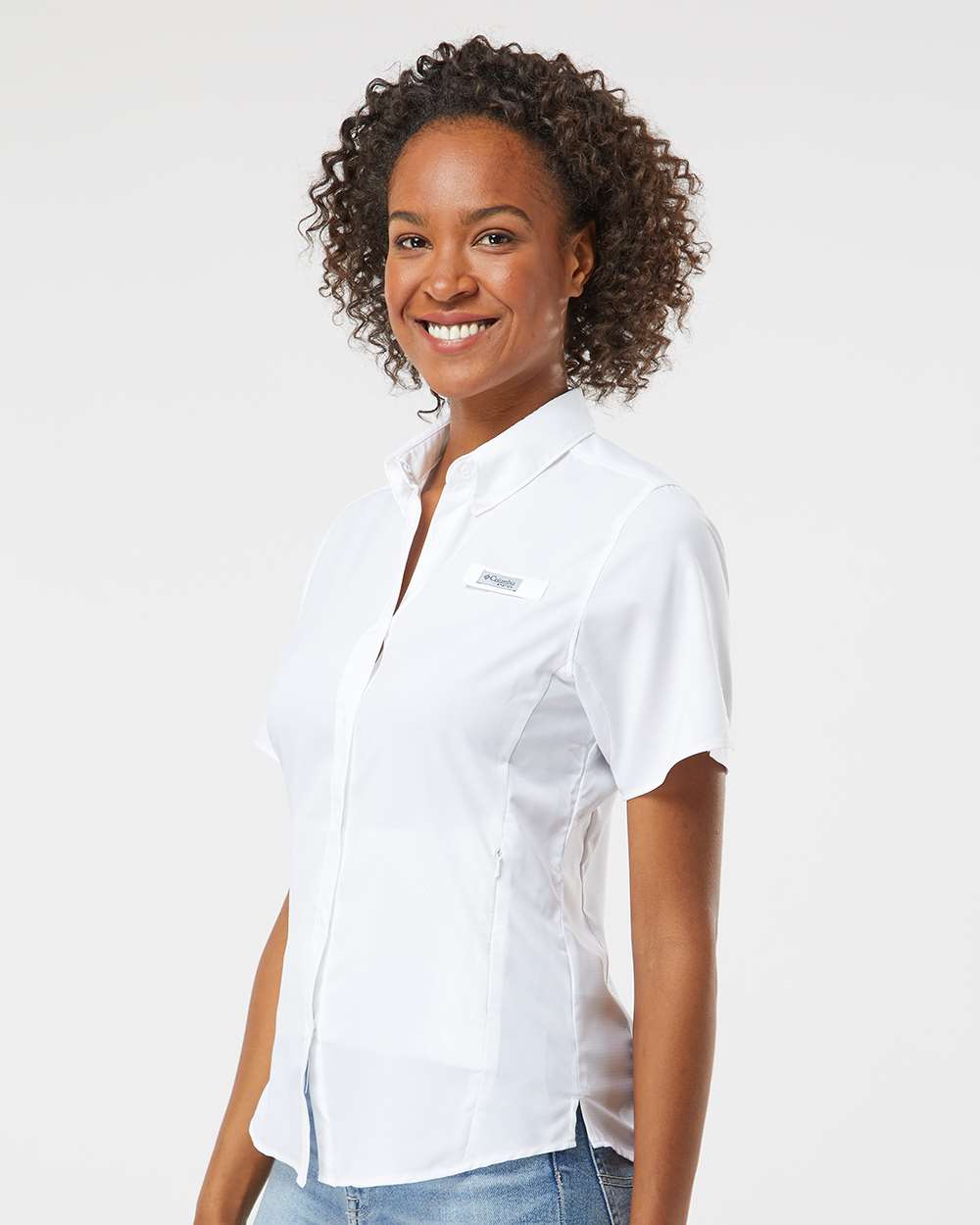 Custom Embroidery - Columbia - Women's PFG Tamiami™ II Short Sleeve Shirt - 127571