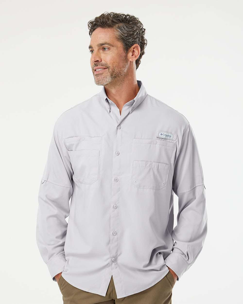 Custom Embroidery - Columbia - PFG Tamiami™ II Long Sleeve Shirt - 128606