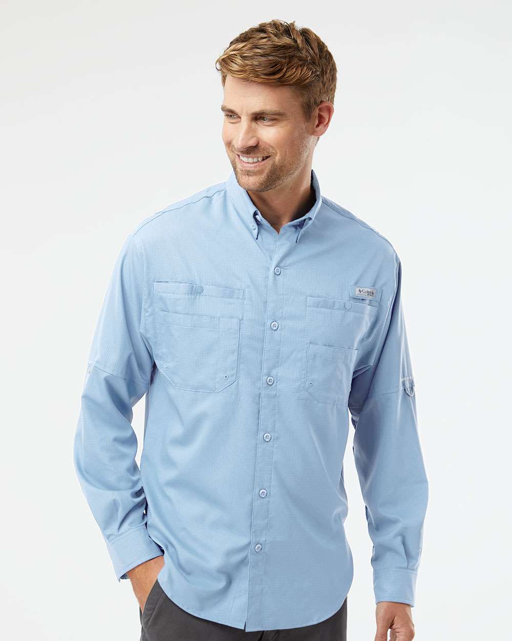 Custom Embroidery - Columbia - PFG Tamiami™ II Long Sleeve Shirt - 128606