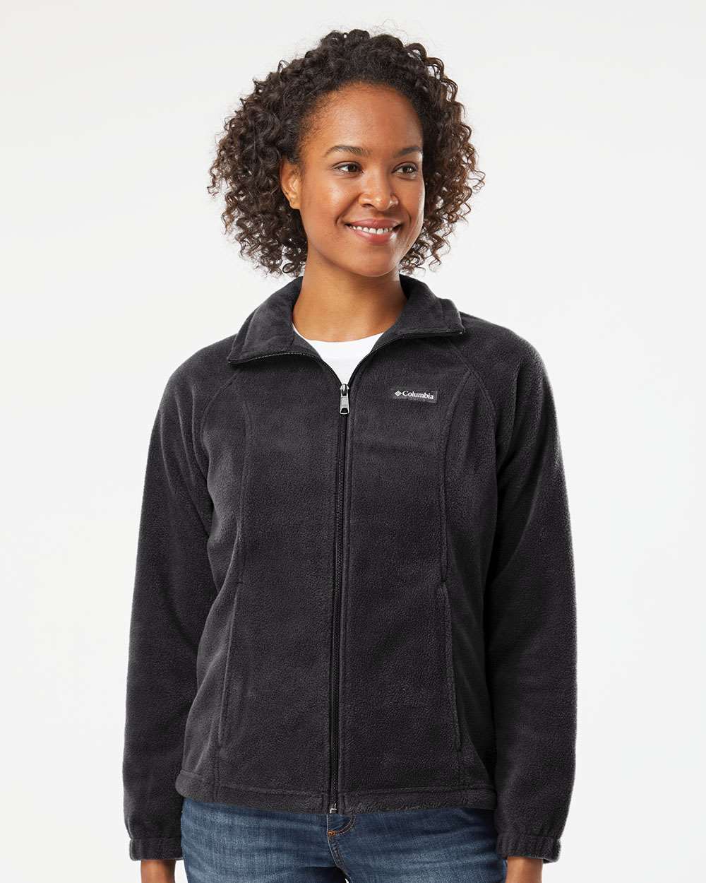 Custom Embroidery - Columbia - Women’s Benton Springs™ Fleece Full-Zip Jacket - 137211