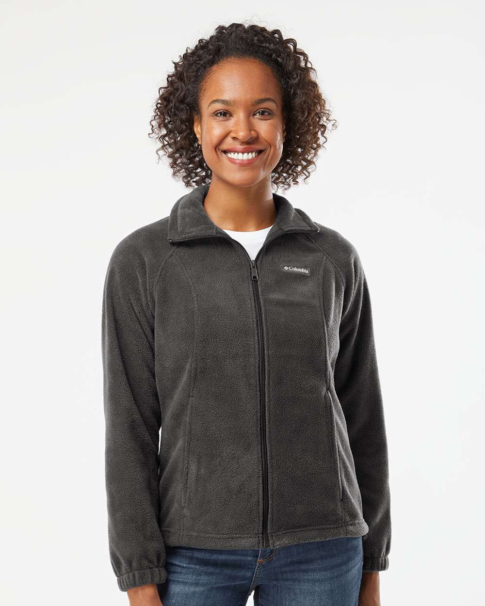 Custom Embroidery - Columbia - Women’s Benton Springs™ Fleece Full-Zip Jacket - 137211