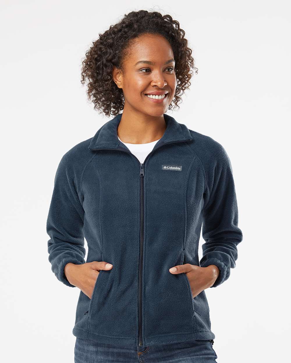 Custom Embroidery - Columbia - Women’s Benton Springs™ Fleece Full-Zip Jacket - 137211