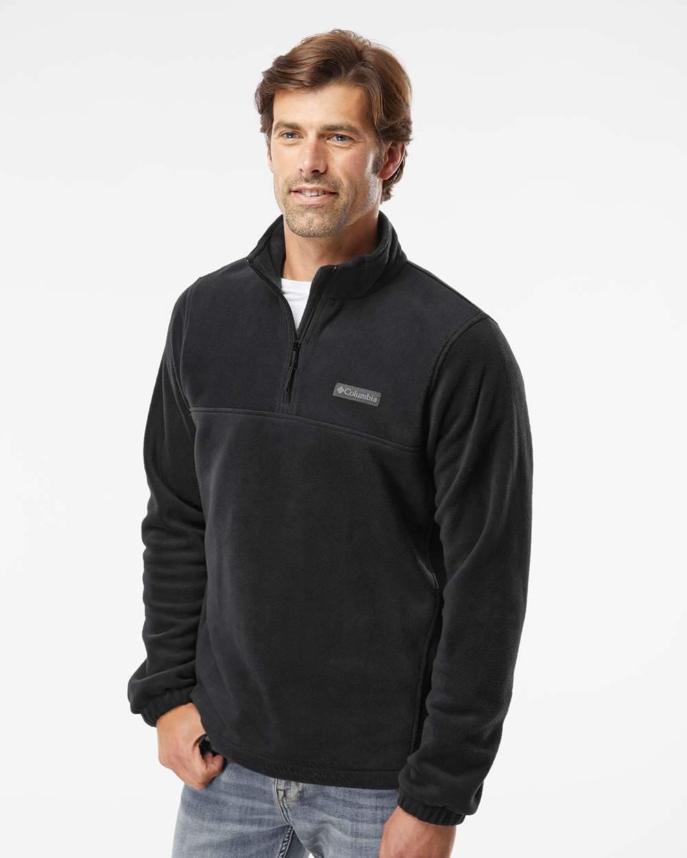 Custom Embroidery - Columbia - Steens Mountain™ Fleece Quarter-Zip Pullover - 162019