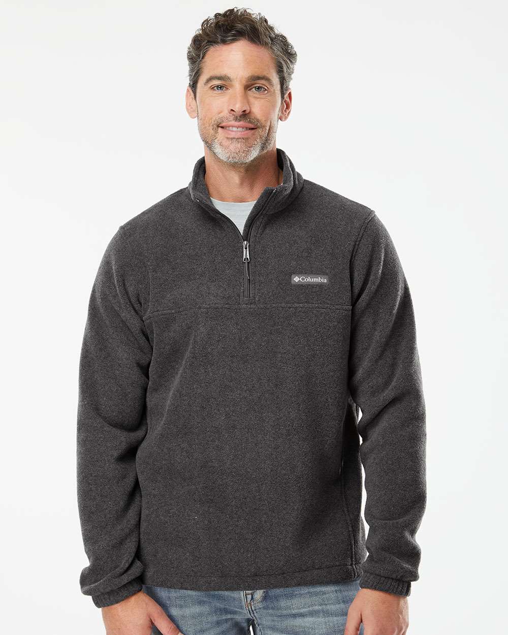 Custom Embroidery - Columbia - Steens Mountain™ Fleece Quarter-Zip Pullover - 162019