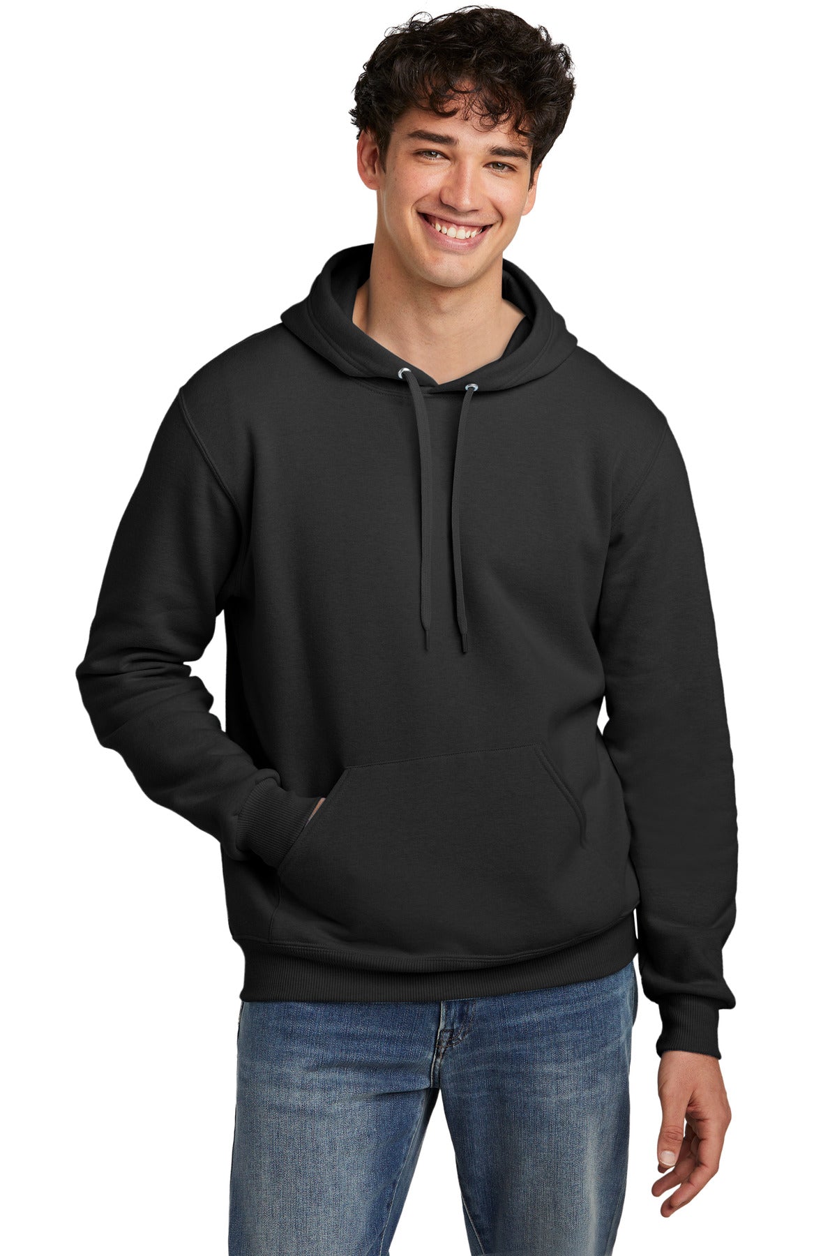 Custom Embroidery or DTF Print - Jerzees Eco ™  Premium Blend Pullover Hooded Sweatshirt 700M