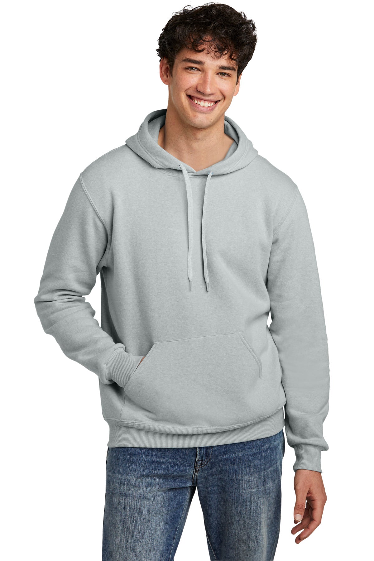 Custom Embroidery or DTF Print - Jerzees Eco ™  Premium Blend Pullover Hooded Sweatshirt 700M