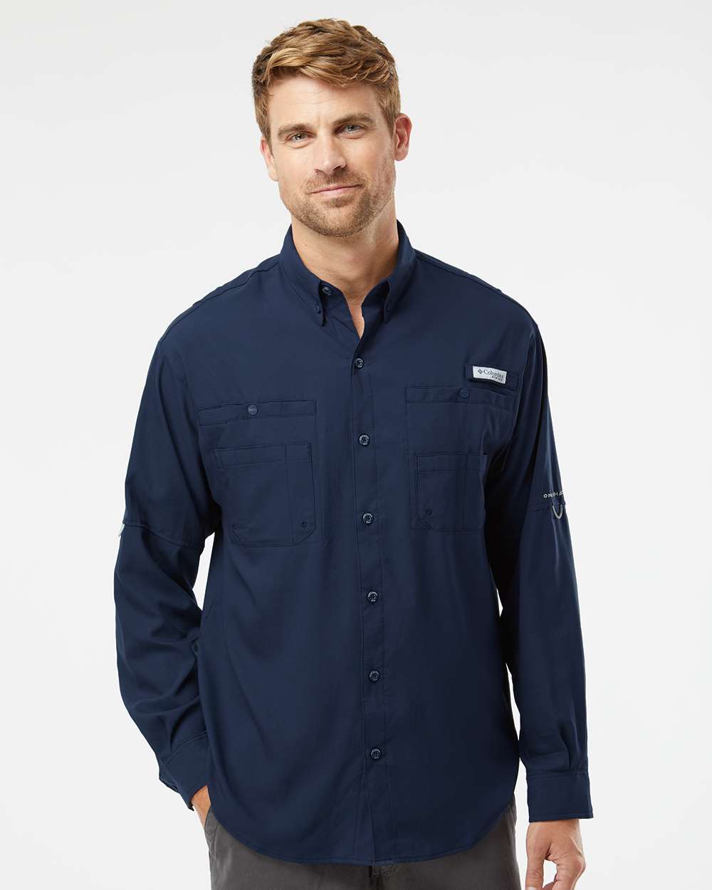 Custom Embroidery - Columbia - PFG Tamiami™ II Long Sleeve Shirt - 128606