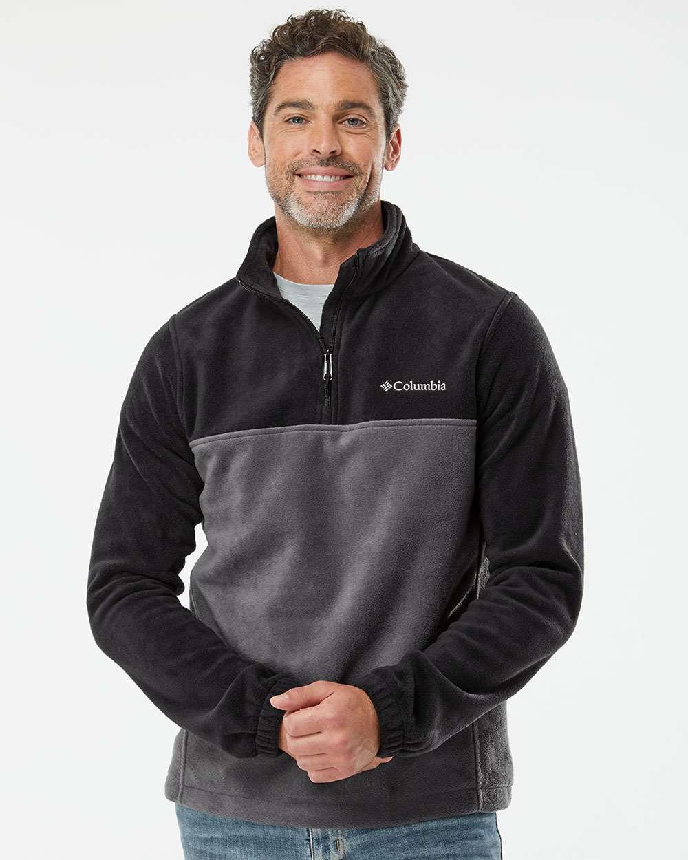 Custom Embroidery - Columbia - Steens Mountain™ Fleece Quarter-Zip Pullover - 162019