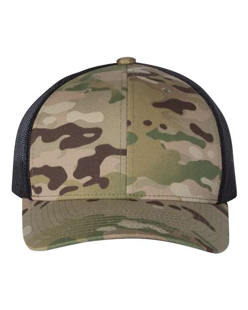 Custom Embroidered - YP Classics - Retro Trucker Cap - 6606