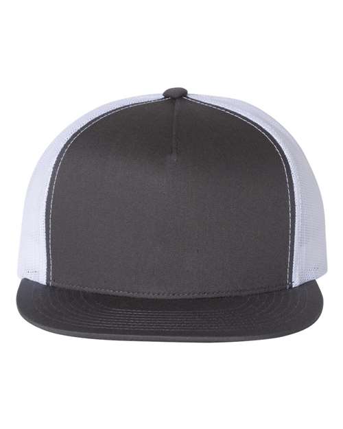 Custom Embroidered - YP Classics - Classic Five-Panel Trucker Cap - 6006
