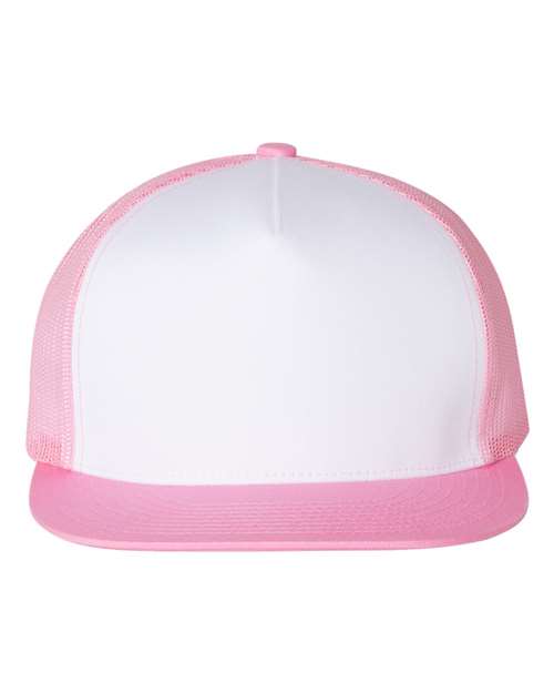 Custom Embroidered - YP Classics - Classic Five-Panel Trucker Cap - 6006