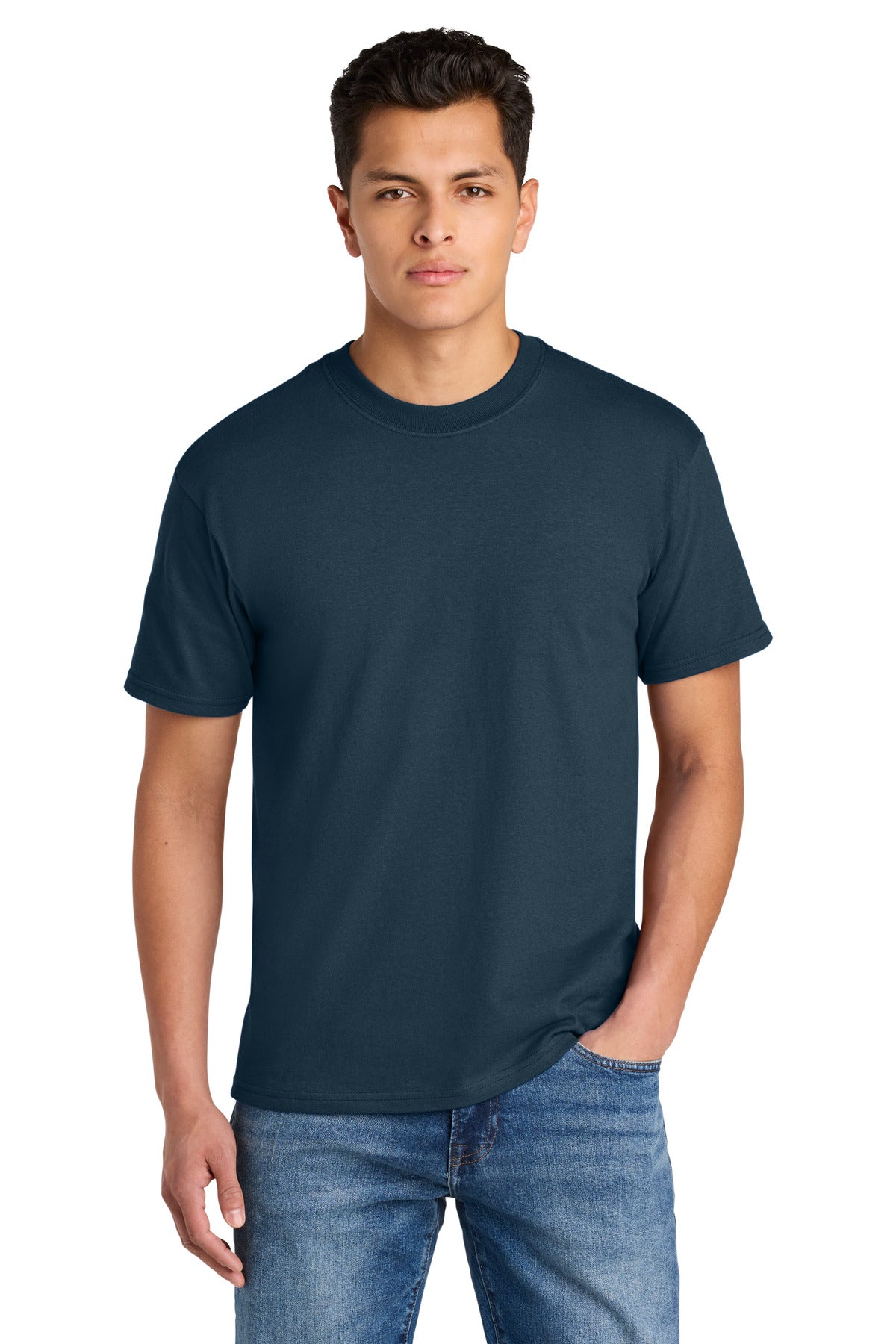 Custom Embroidered - Gildan ®  Hammer ®  Maxweight Tee 75000