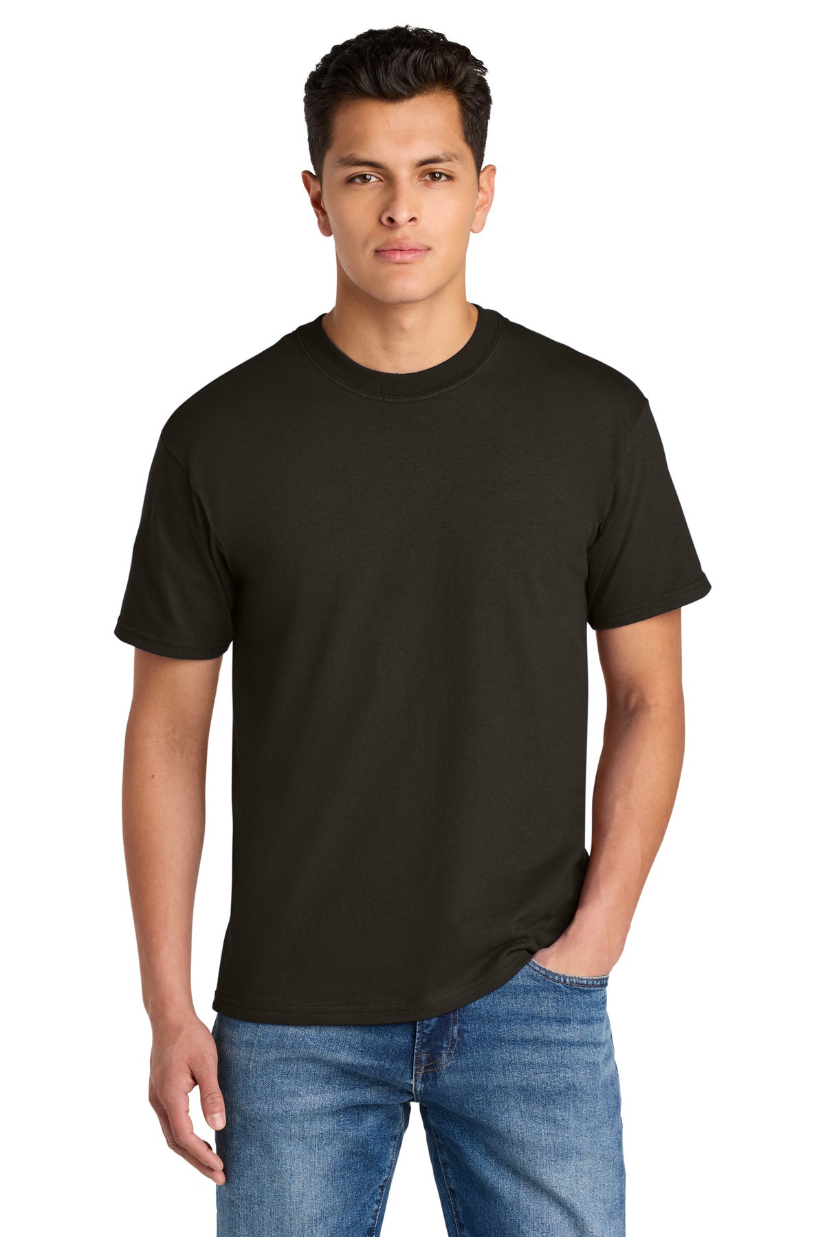 Custom Embroidered - Gildan ®  Hammer ®  Maxweight Tee 75000