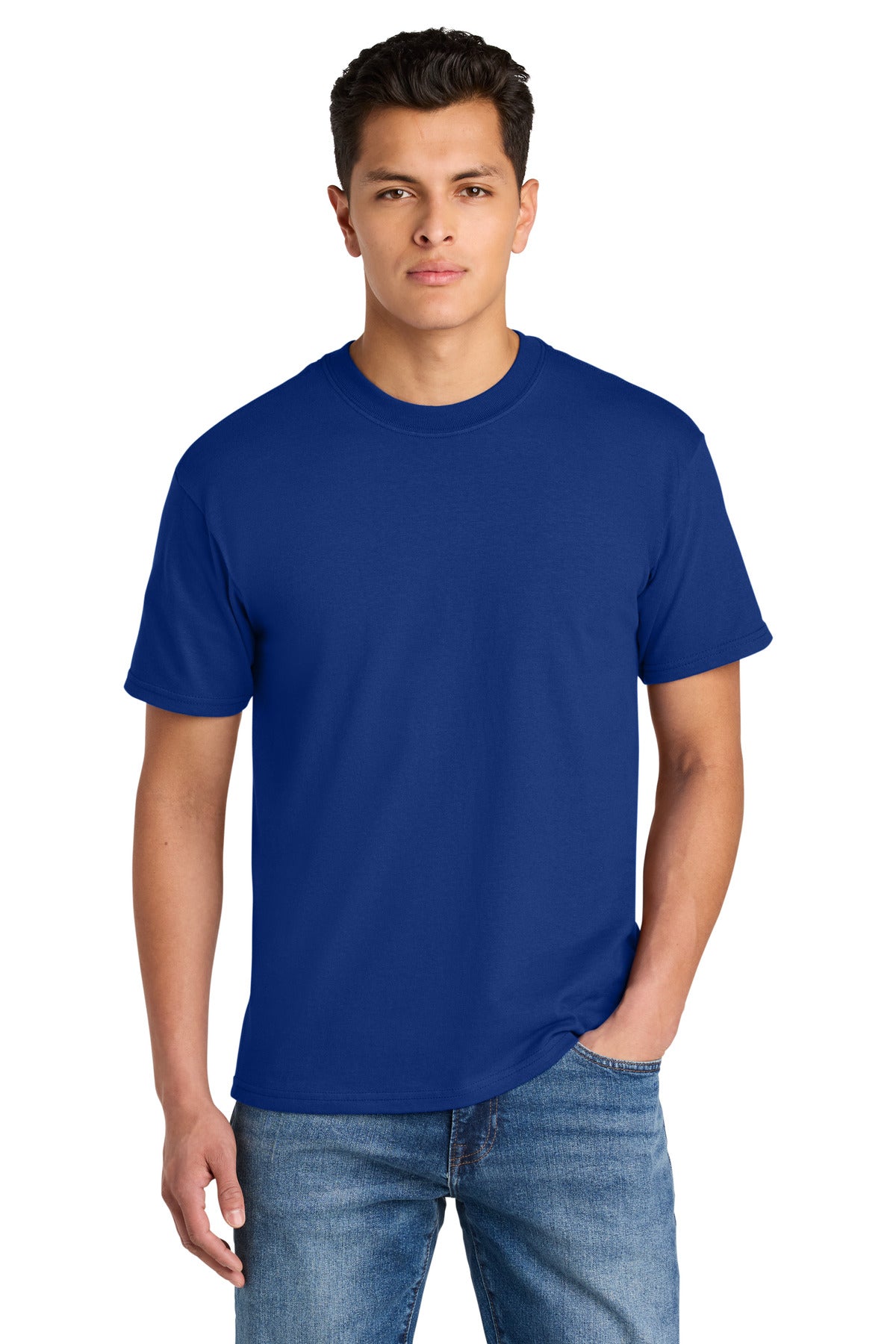 Custom Embroidered - Gildan ®  Hammer ®  Maxweight Tee 75000