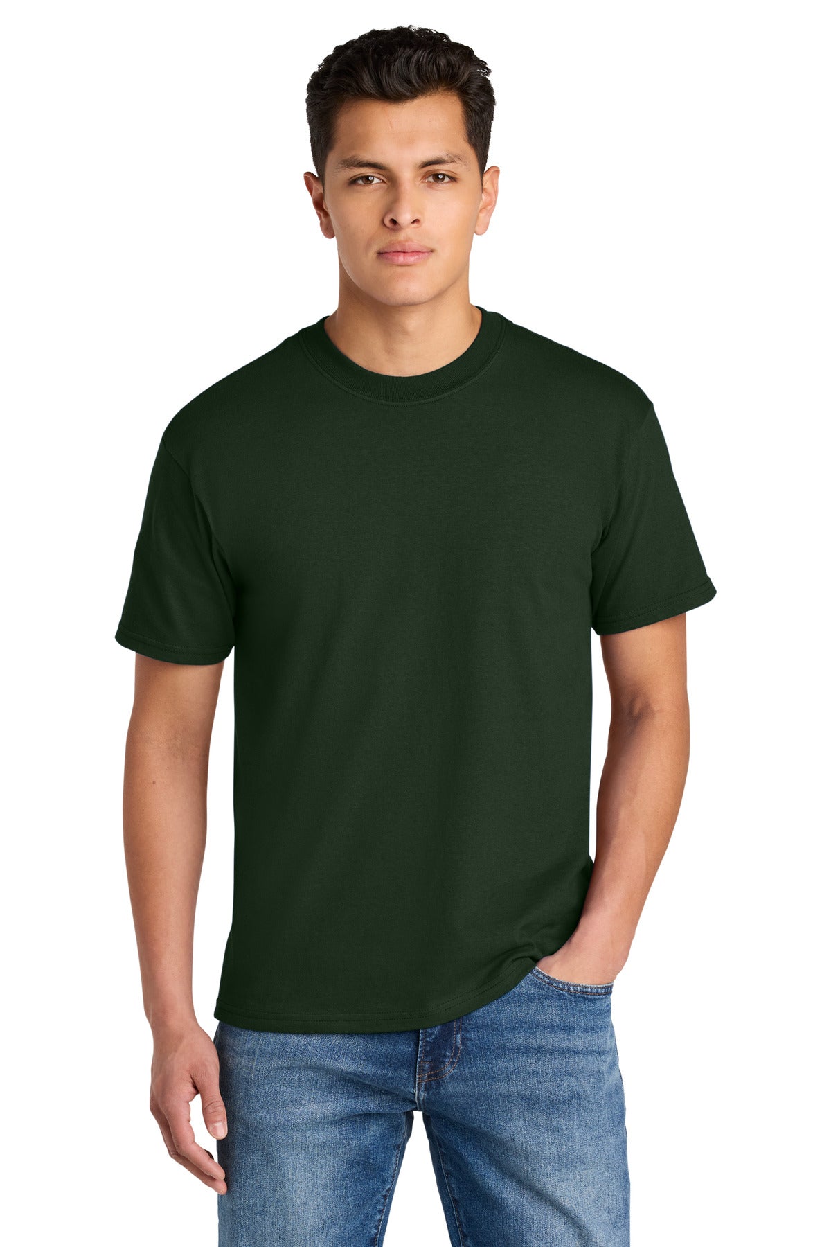 Custom Embroidered - Gildan ®  Hammer ®  Maxweight Tee 75000