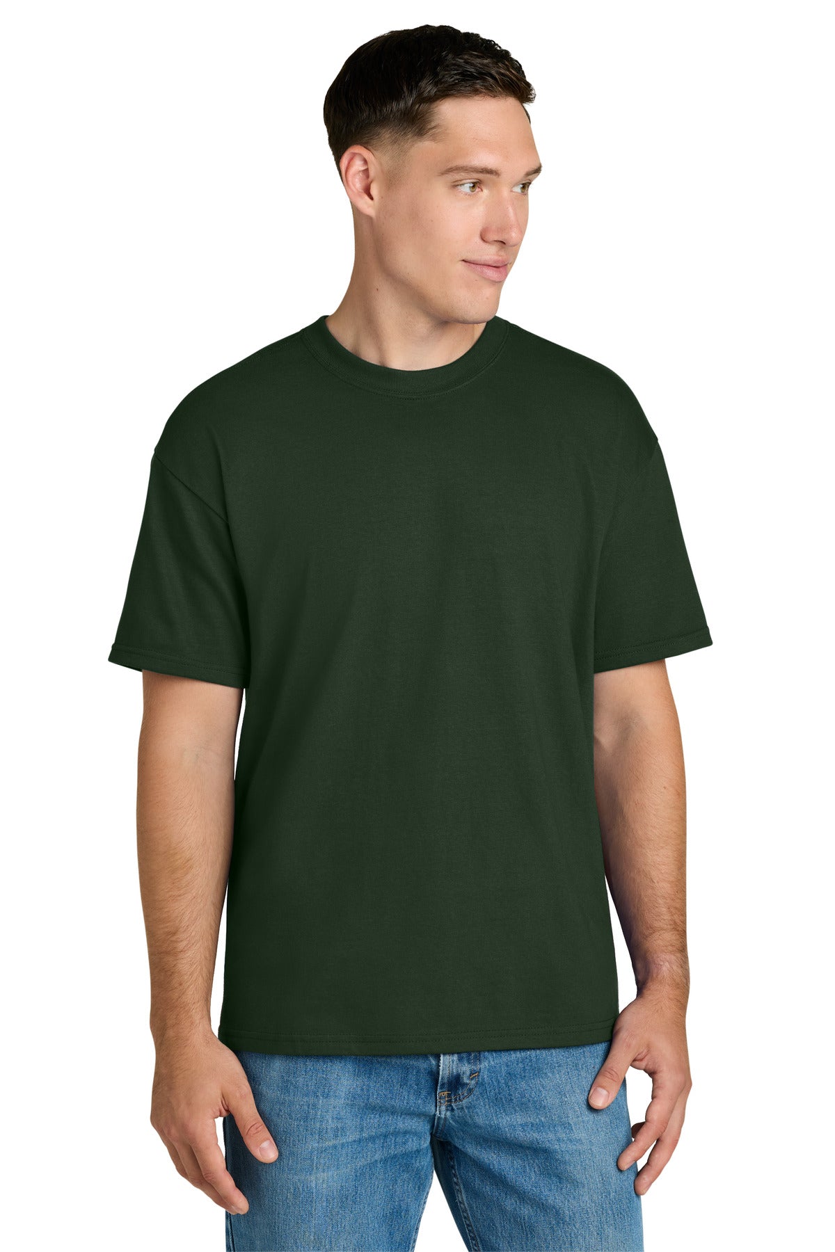 Custom Embroidered or DTF Printed - Gildan ®  Hammer ®  Maxweight Tee 75000