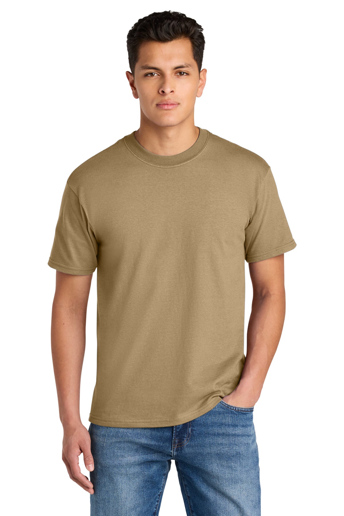 Custom Embroidered - Gildan ®  Hammer ®  Maxweight Tee 75000