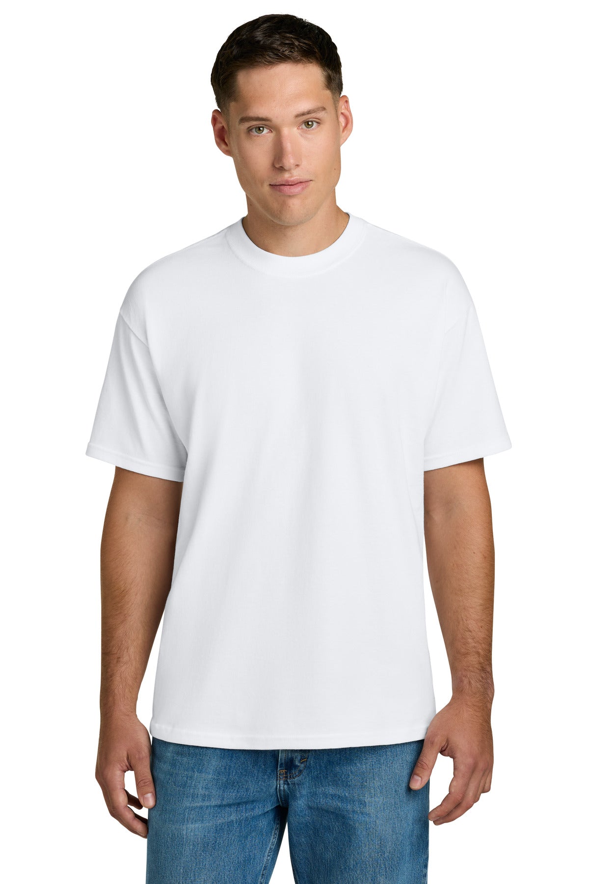 Custom Embroidered or DTF Printed - Gildan ®  Hammer ®  Maxweight Tee 75000
