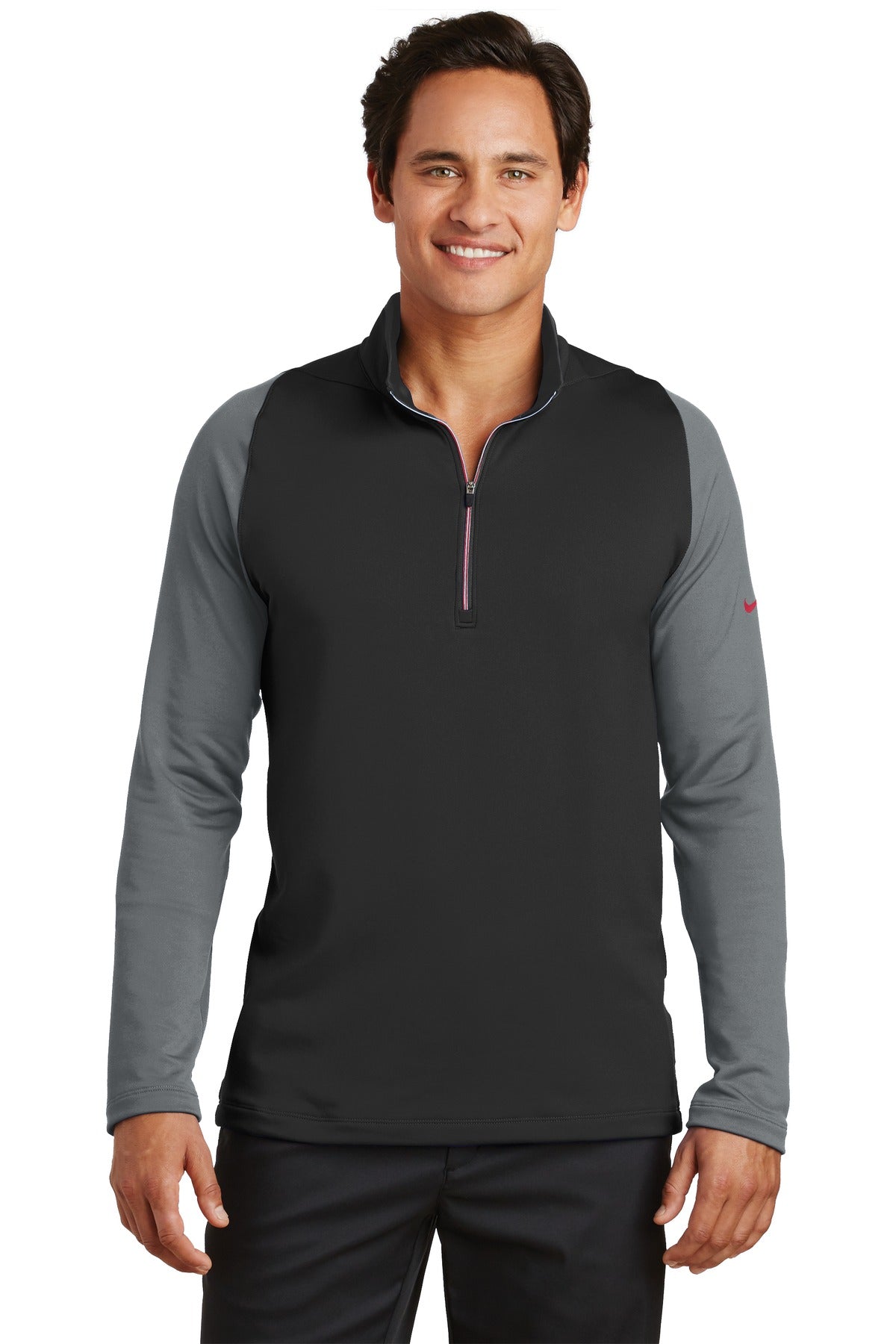 Custom Embroidered - Nike Dri-FIT Stretch 1/2-Zip Cover-Up. 779795