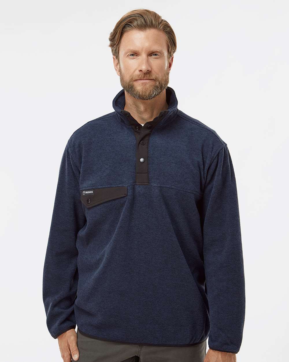 Custom Embroidery - DRI DUCK - Denali Mountain Fleece Pullover - 7352