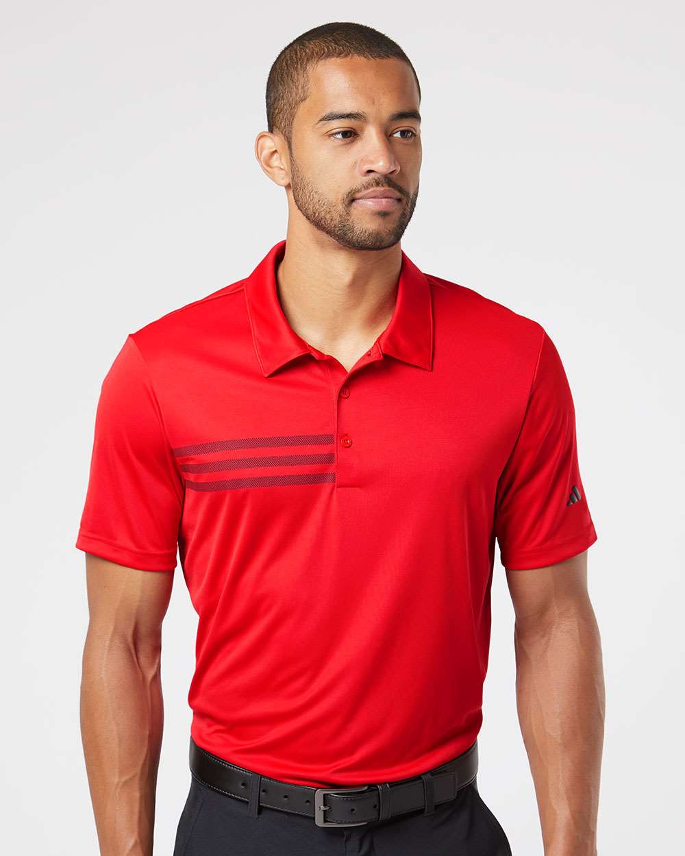 Custom Embroidery - Adidas - 3-Stripes Chest Polo - A324