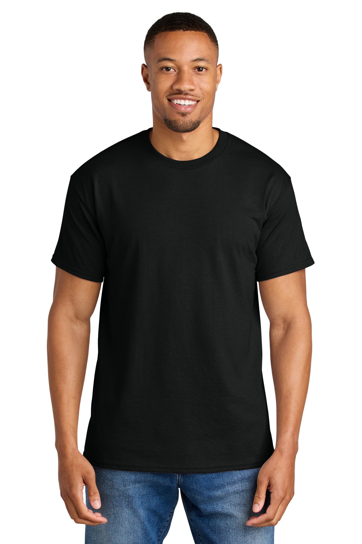 Custom Embroidered or DTF Printed - Gildan ®  DryBlend ®  50 Cotton/50 Poly T-Shirt. 8000