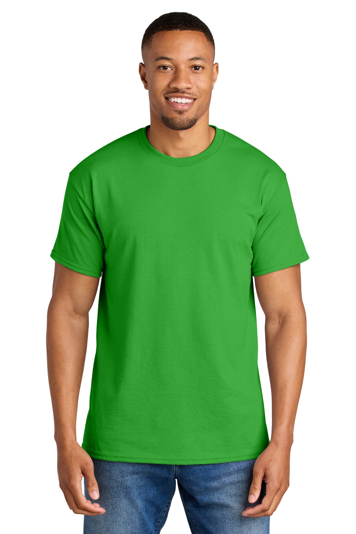 Custom Embroidered or DTF Printed - Gildan ®  DryBlend ®  50 Cotton/50 Poly T-Shirt. 8000