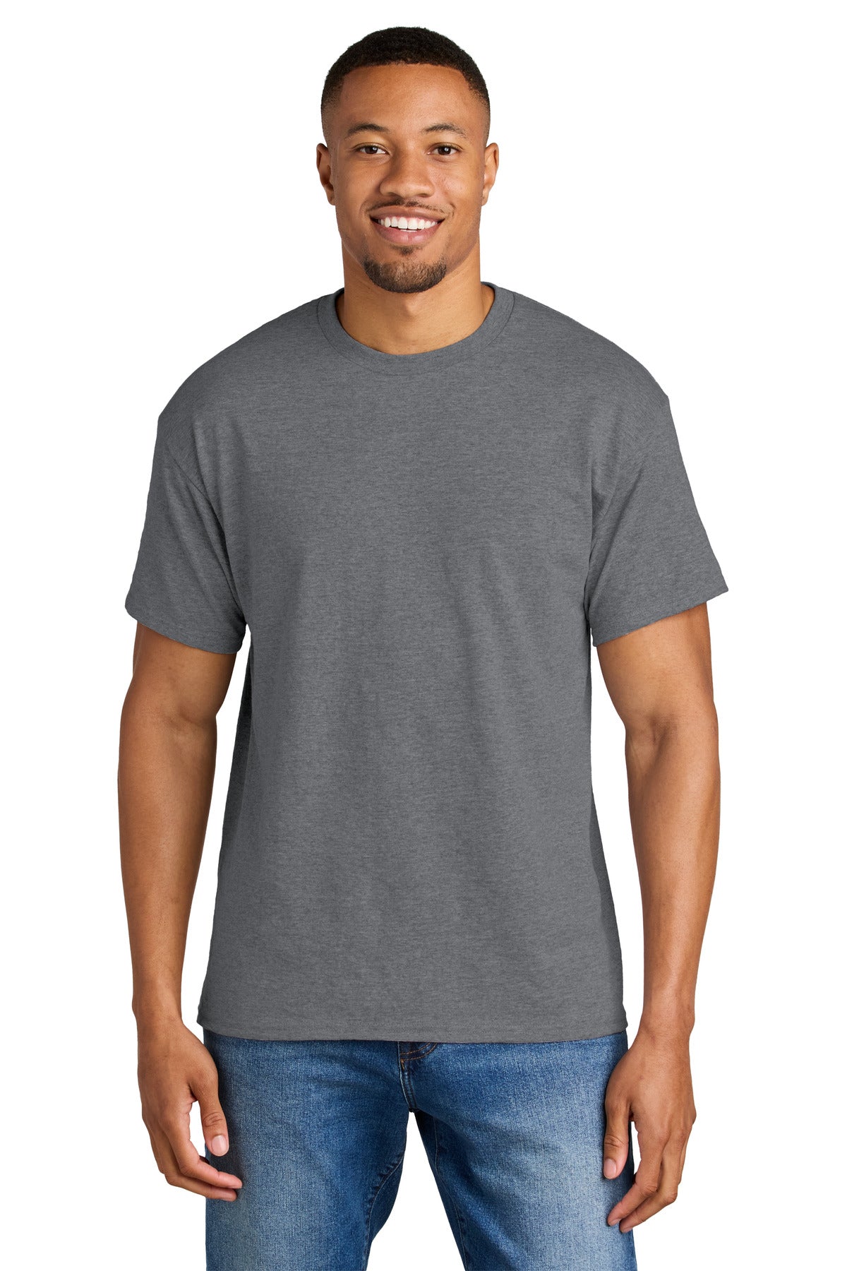 Custom Embroidered or DTF Printed - Gildan ®  DryBlend ®  50 Cotton/50 Poly T-Shirt. 8000