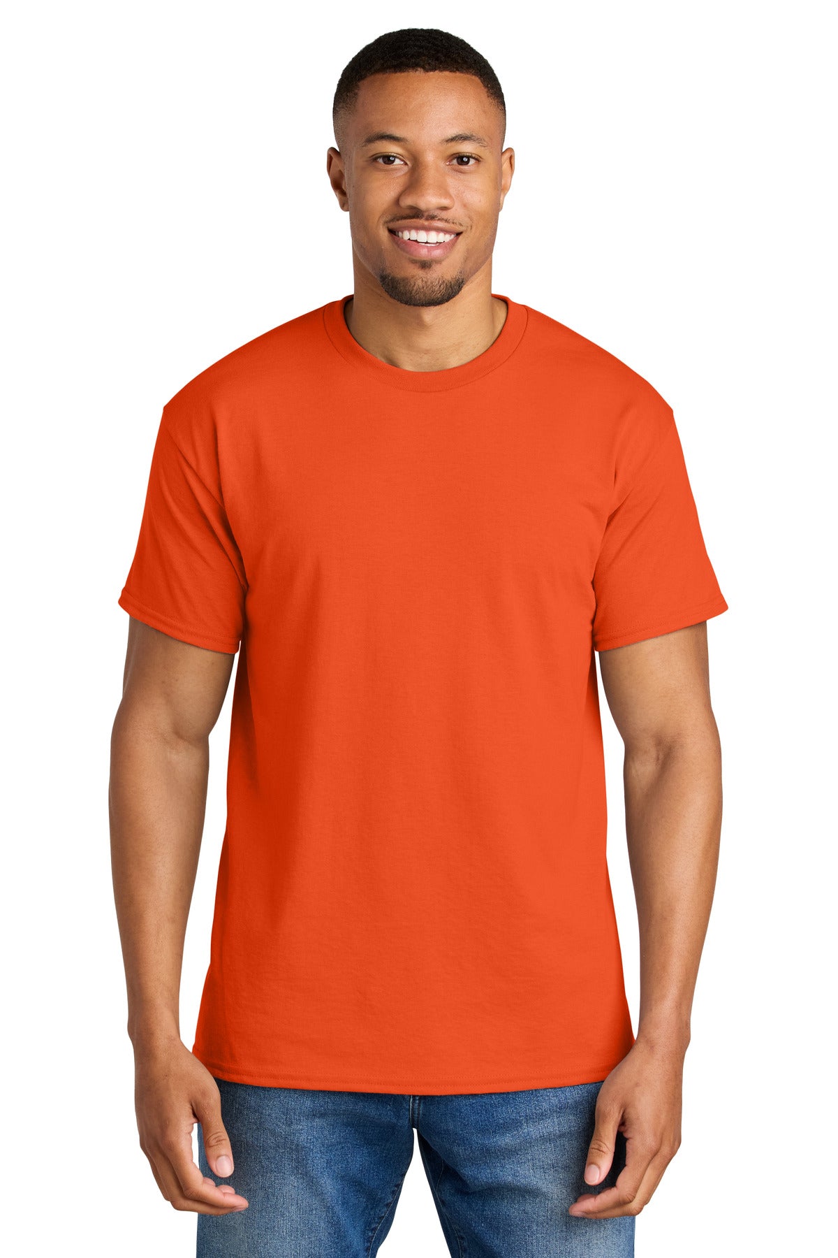 Custom Embroidered or DTF Printed - Gildan ®  DryBlend ®  50 Cotton/50 Poly T-Shirt. 8000