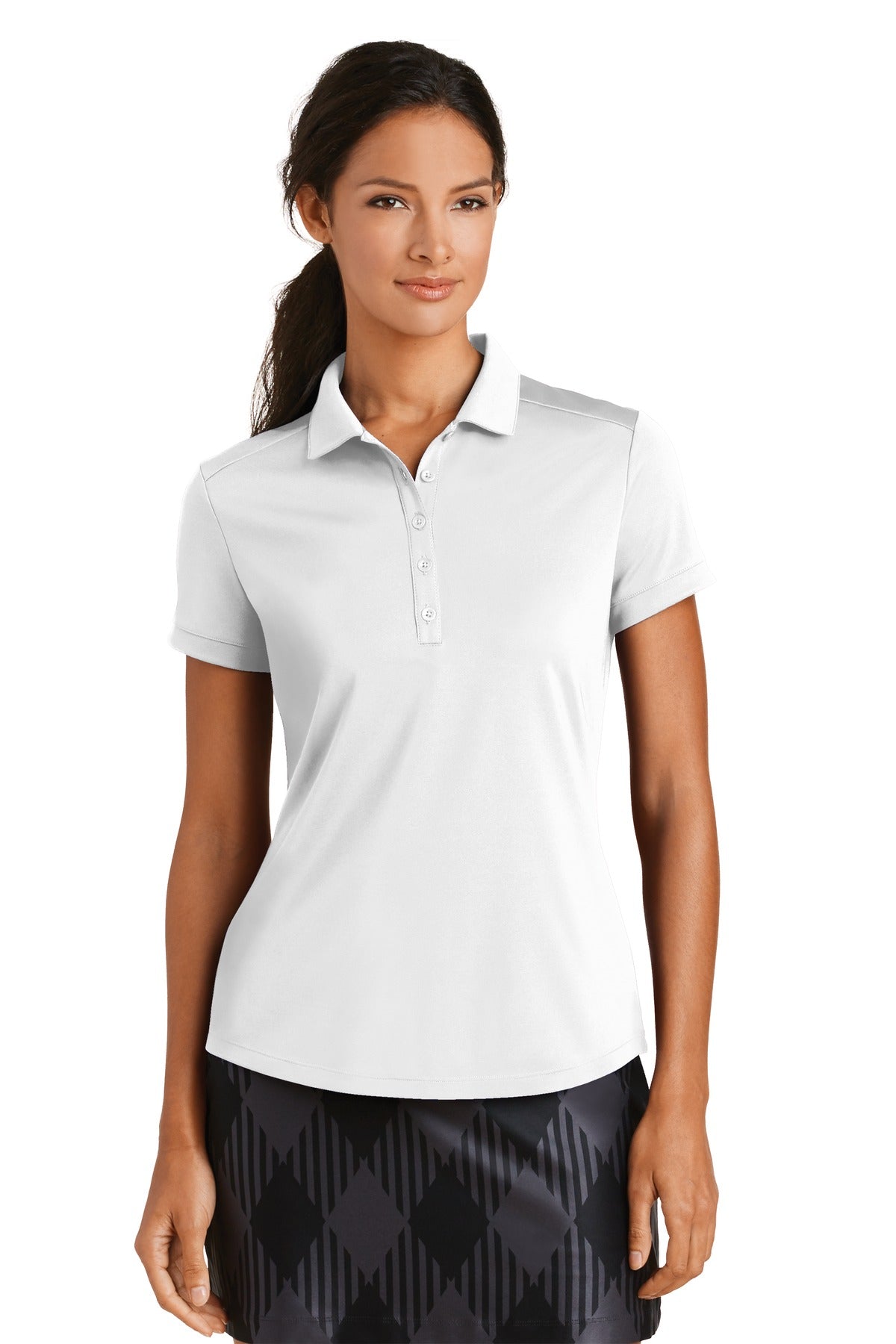 Custom Embroidered - Nike Women's Dri-FIT Players Modern Fit  Polo. 811807