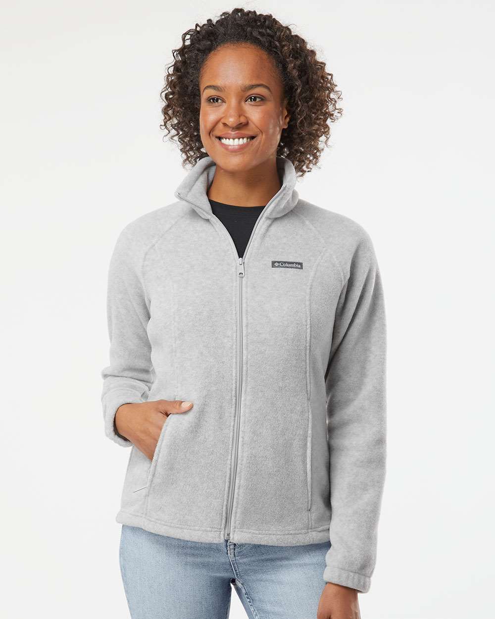 Custom Embroidery - Columbia - Women’s Benton Springs™ Fleece Full-Zip Jacket - 137211