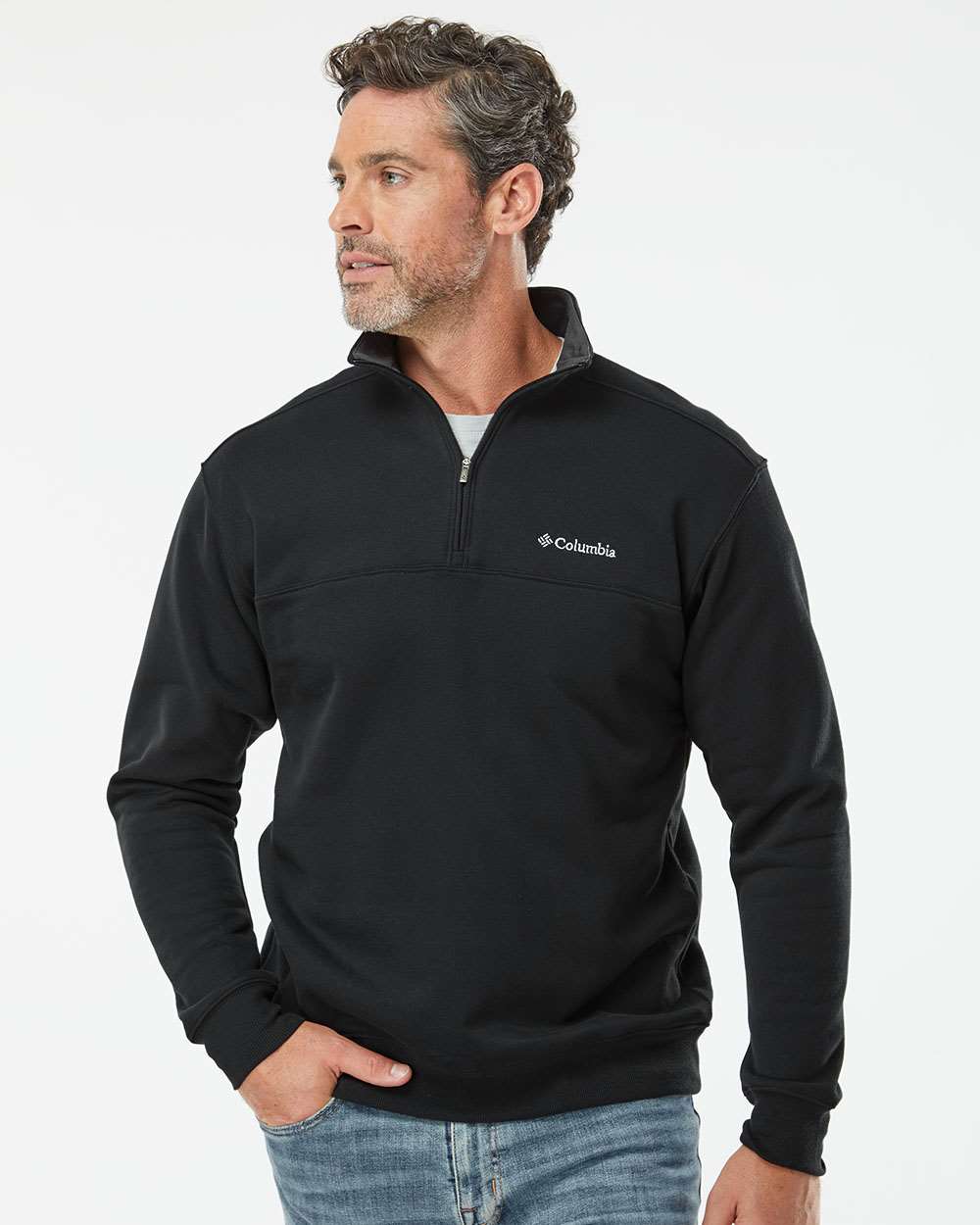 Custom Embroidery - Columbia - Hart Mountain™ Half-Zip Sweatshirt - 141162