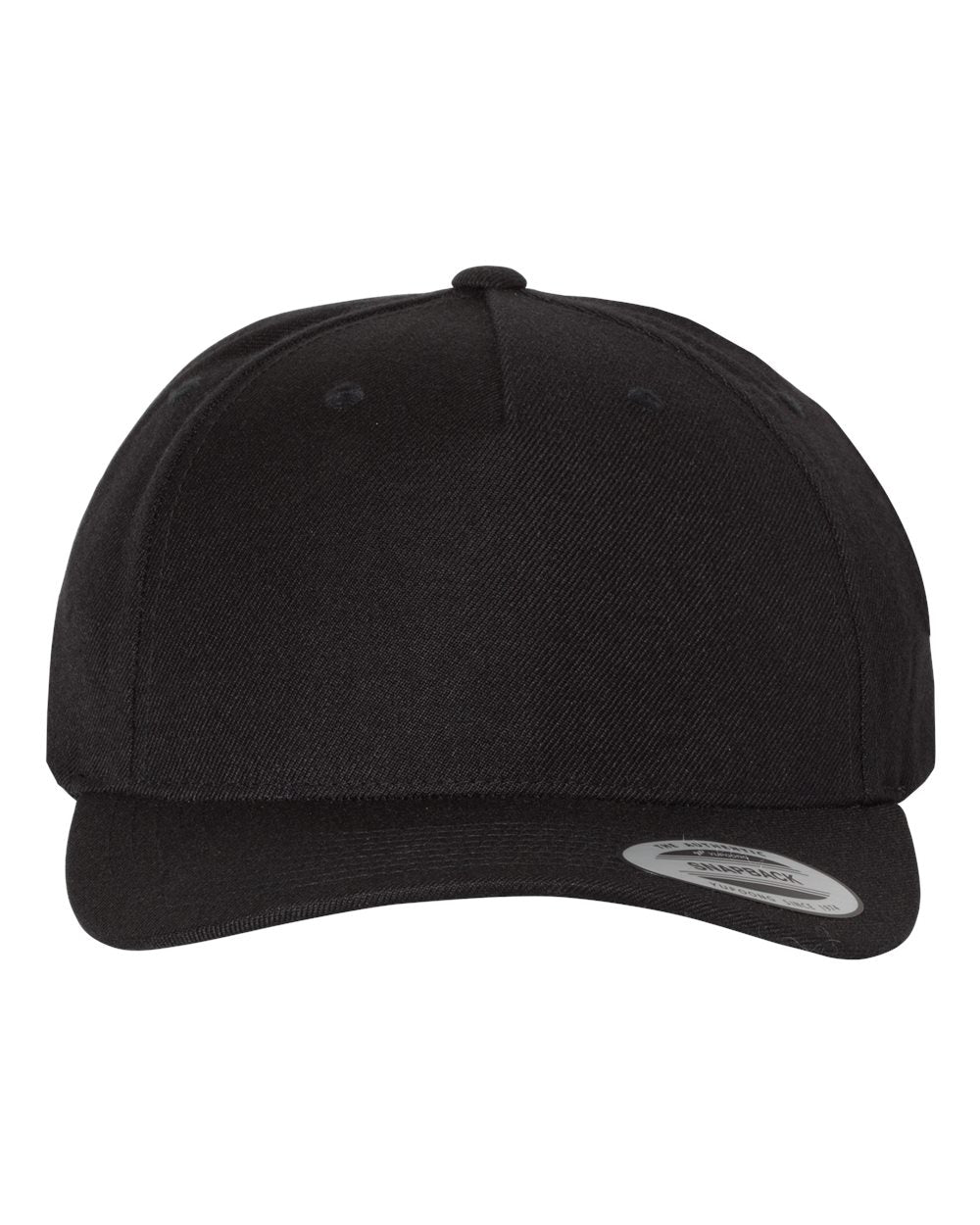 Custom Embroidery - YP Classics - Premium Five-Panel Curved Visor Snap