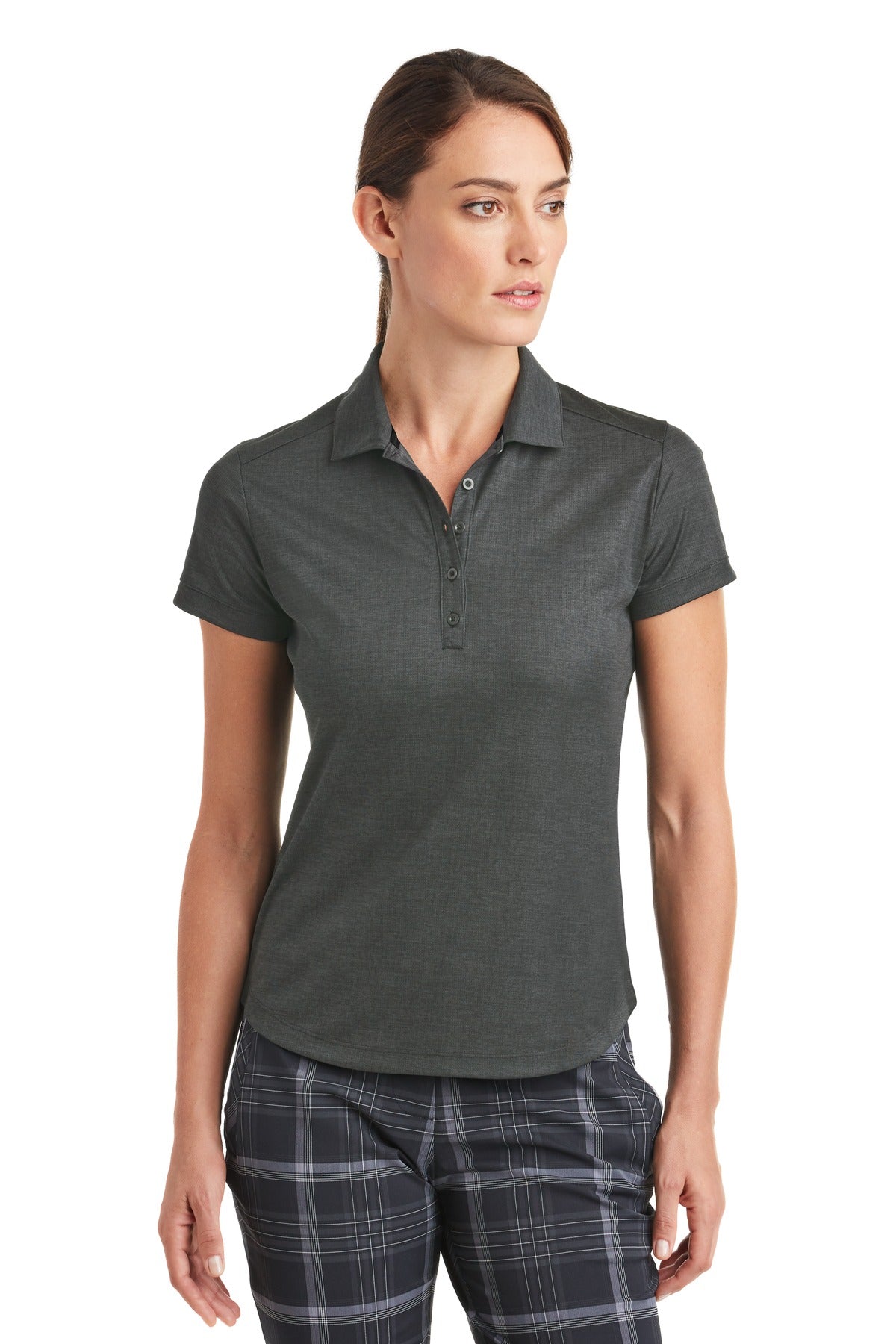 Custom Embroidered - Nike Ladies Dri-FIT Crosshatch Polo. 838961