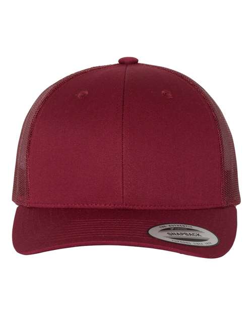 Custom Embroidered - YP Classics - Retro Trucker Cap - 6606