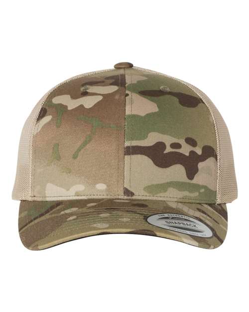 Custom Embroidered - YP Classics - Retro Trucker Cap - 6606