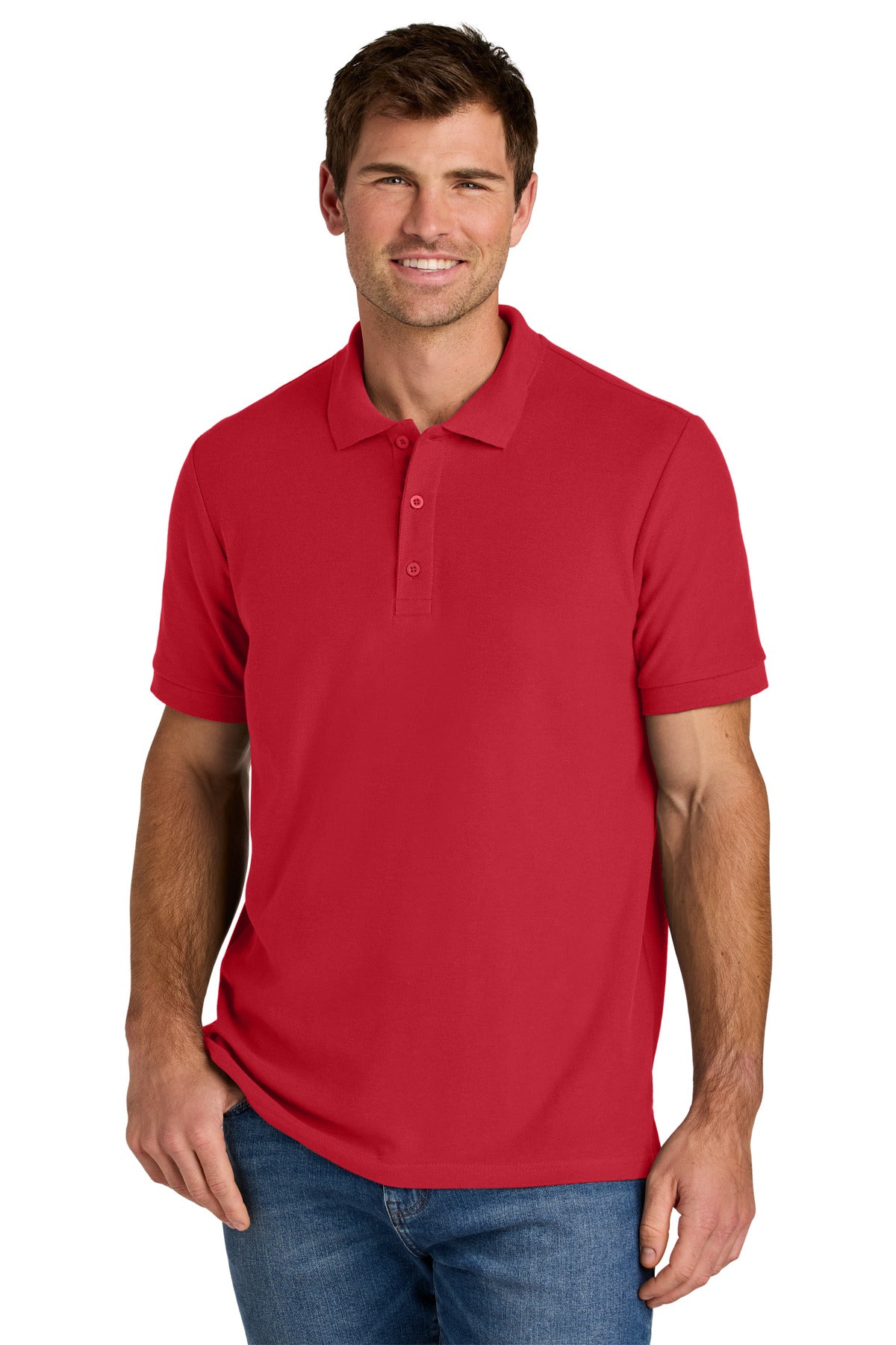 Custom Embroidered or DTF Printed - Gildan Hammer ®  Pique Polo 85800