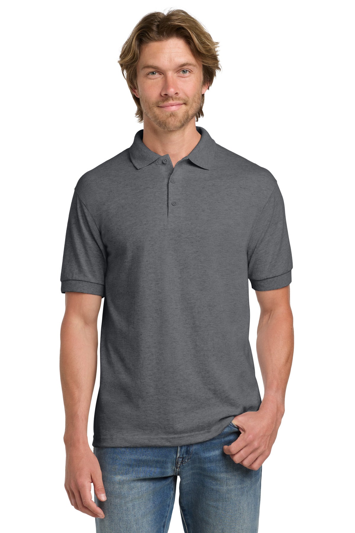 Custom Embroidered or DTF Printed - Gildan ®  - DryBlend ®  6-Ounce Jersey Knit Sport Shirt.  8800