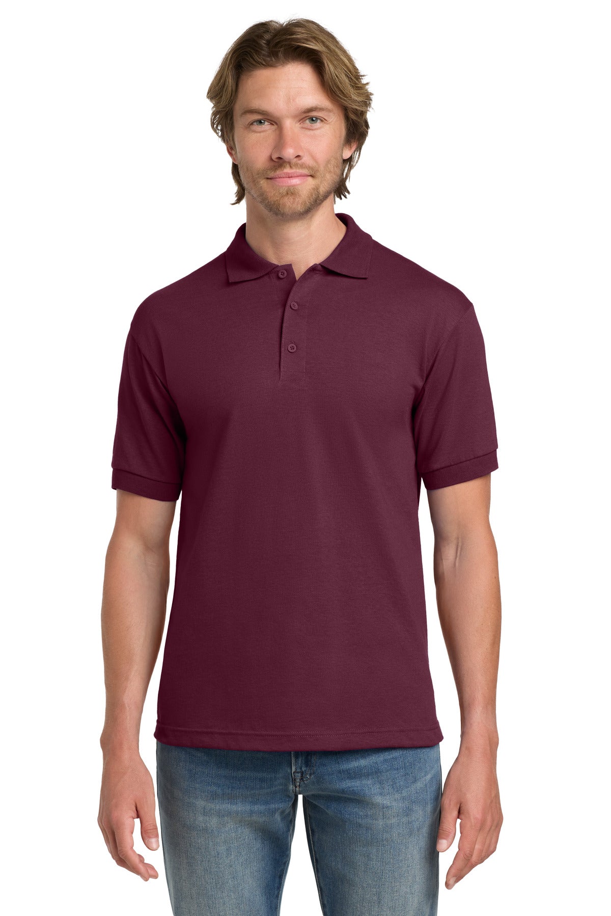 Custom Embroidered or DTF Printed - Gildan ®  - DryBlend ®  6-Ounce Jersey Knit Sport Shirt.  8800
