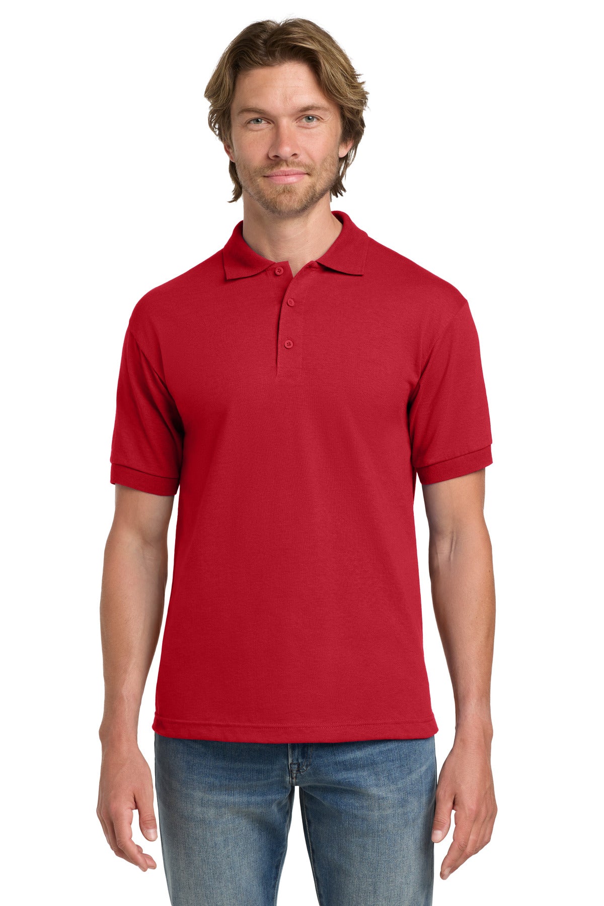 Custom Embroidered or DTF Printed - Gildan ®  - DryBlend ®  6-Ounce Jersey Knit Sport Shirt.  8800