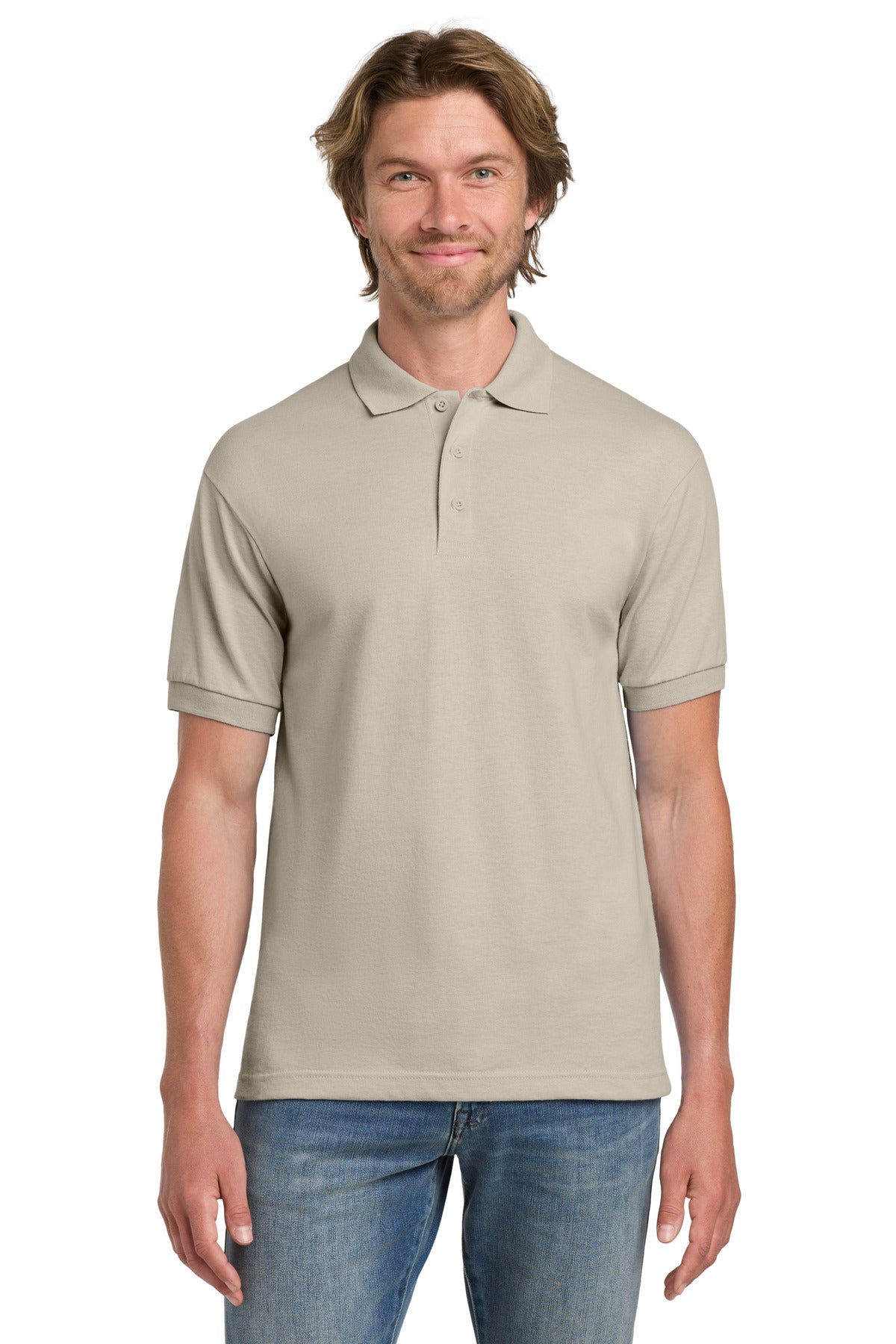 Custom Embroidered or DTF Printed - Gildan ®  - DryBlend ®  6-Ounce Jersey Knit Sport Shirt.  8800